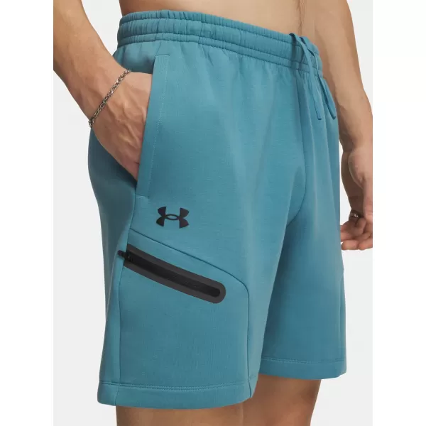  Muške kratke hlače UNDER ARMOUR UA UNSTOPPABLE FLC SHORTS 1379809-466 PLAVA 