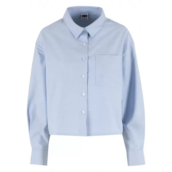  Ženska košulja URBAN CLASSICS TB8170 SVJETLO HORIZONT PLAV 