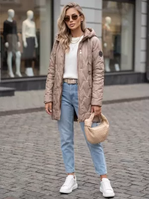 Ženska jakna DSTREET TY5767 BEŽ