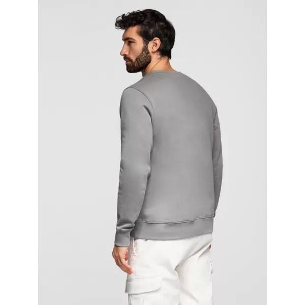  Muški sweatshirt OMBRE OM-SSBN-0271 SIVA 