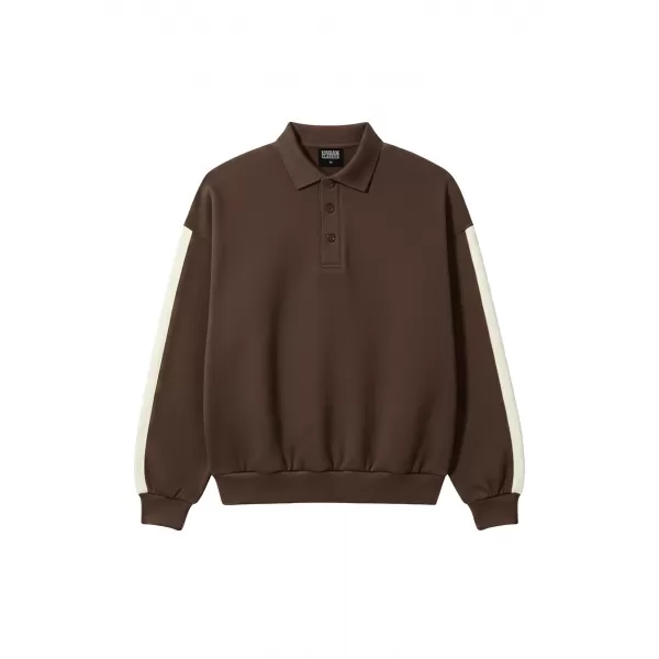  Muška majica s kragnom URBAN CLASSICS TB8595-00075 SMEĐA 