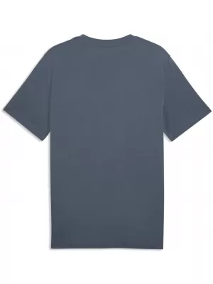 Muška majica kratkih rukava PUMA GRAPHICS 2 COLOR SMALL NO. 1 LOGO TEE 68471737 VEČERNJA PLAVA