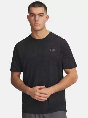 Muška majica kratkih rukava UNDER ARMOUR TECH VENT JCQRD SS 1390047-001 CRNA