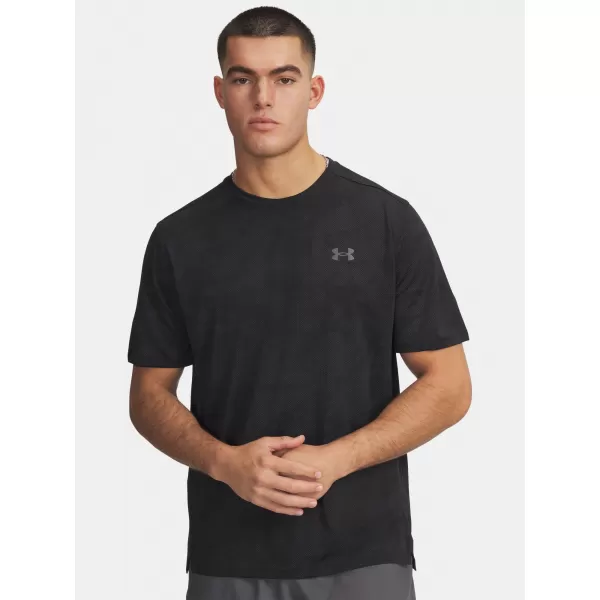  Muška majica kratkih rukava UNDER ARMOUR TECH VENT JCQRD SS 1390047-001 CRNA 