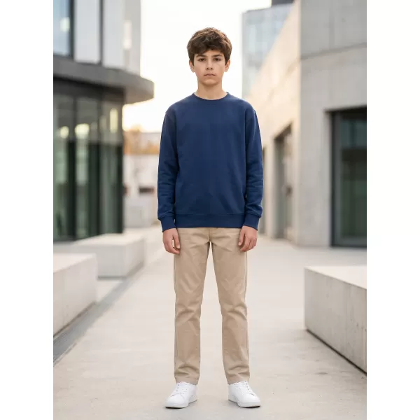  Dječji sweatshirt MALFINI CREW 427 PONOĆNO PLAVA 