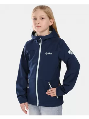 Dječja softshell jakna KILPI ONTAVIA-JG 1J0104KI TAMNOPLAVA