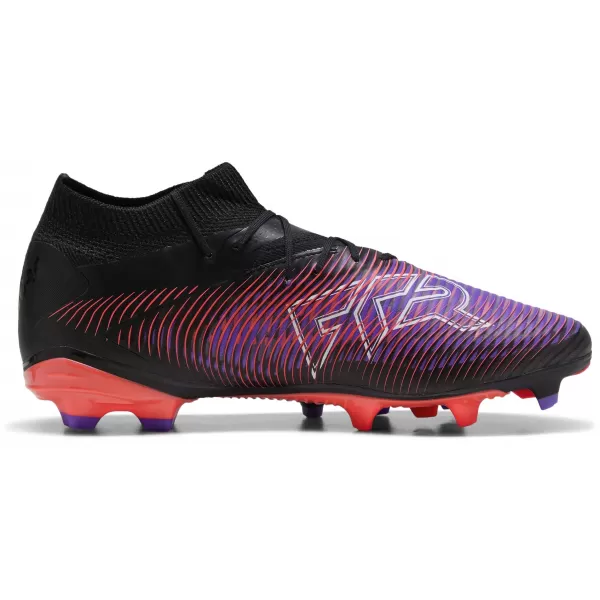  Kopačke PUMA FUTURE 8 PRO FG/AG 108139-01 CRNO/BIJELO/SJAJNO CRVENO 