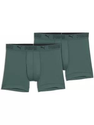 Muške bokserice PUMA SPORT MICROFIBER BOXER 2P 93552016 ZELENA