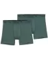 Muške bokserice PUMA SPORT MICROFIBER BOXER 2P 93552016 ZELENA