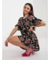 Haljina SUBLEVEL D73771M30306C CRNO I ZELENO