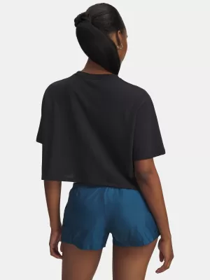 Ženska majica kratkih rukava UNDER ARMOUR W WM CROP SS 6010588-001 CRNA