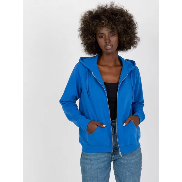  Ženski sweatshirt BASIC FEEL GOOD B-002.06 TAMNOPLAVA 