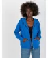 Ženski sweatshirt BASIC FEEL GOOD B-002.06 TAMNOPLAVA