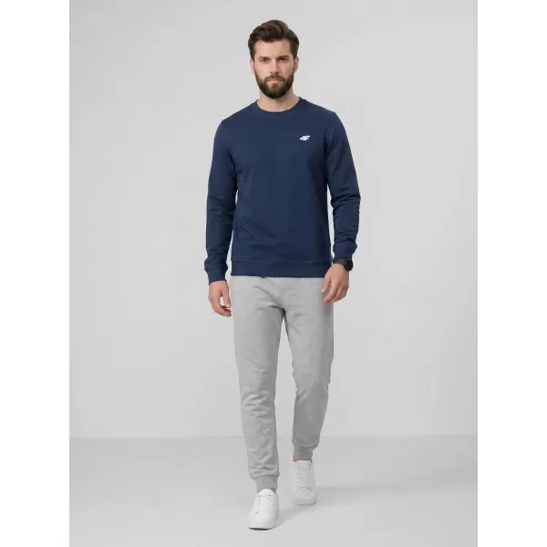  Muški sweatshirt 4F WMM00TSWSM1768 NAVIKE 