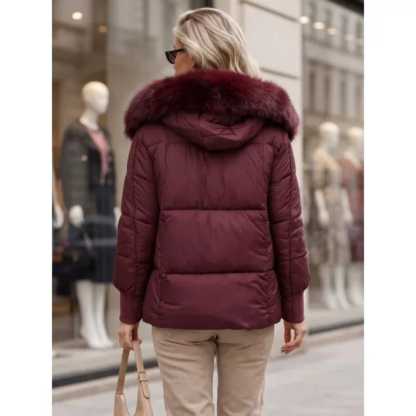  Ženska jakna DSTREET TY6003 TAMNOCRVENA 