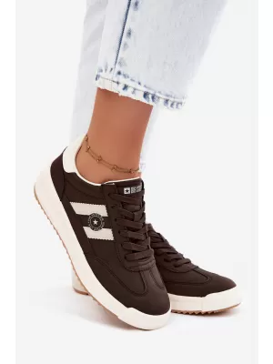 Ženske tenisice BIG STAR SHOES UU274024 SMEĐA/BEŽ
