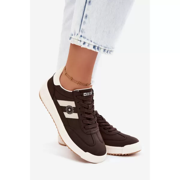  Ženske tenisice BIG STAR SHOES UU274024 SMEĐA/BEŽ 