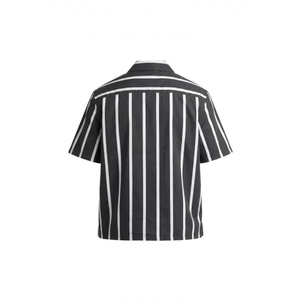  Muška košulja URBAN CLASSICS TB8429-00826 CRNO/BIJELO 