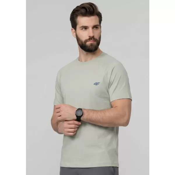  Muška majica kratkih rukava 4F WAW25TTSHM2373 METVICA 