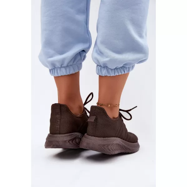  Ženske tenisice BIG STAR SHOES UU274055 SMEĐA/BEŽ 