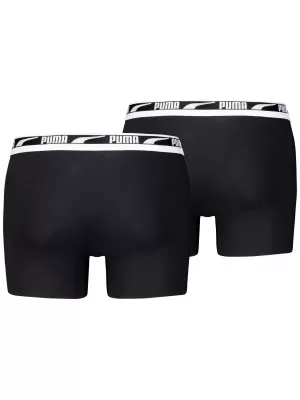 Muške bokserice PUMA MEN EVERYDAY MULTI LOGO BOXER 2P 93832501 CRNA