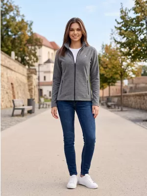 Ženska majica od flisa ALTISPORT ALW002852 CRNO ISTICANJE