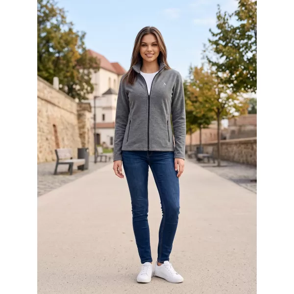  Ženska majica od flisa ALTISPORT ALW002852 CRNO ISTICANJE 