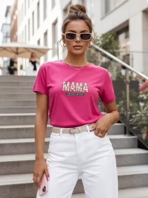 Ženska majica kratkih rukava DSTREET NX5031RY RUŽIČASTA