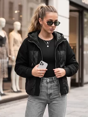 Ženska jakna DSTREET TY6093 CRNA