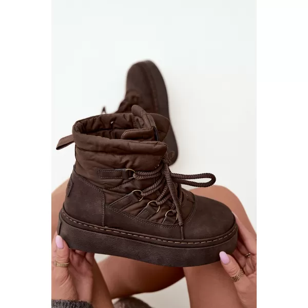  Ženske cipele BIG STAR SHOES UU274191 SMEĐA/BEŽ 