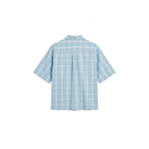  Muška košulja URBAN CLASSICS TB8219-21550 ZAMRZNUTI PLAVO 