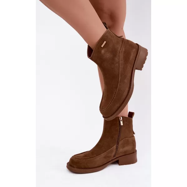  Ženske cipele BIG STAR SHOES UU274601 SMEĐE/BEŽ SJENE 