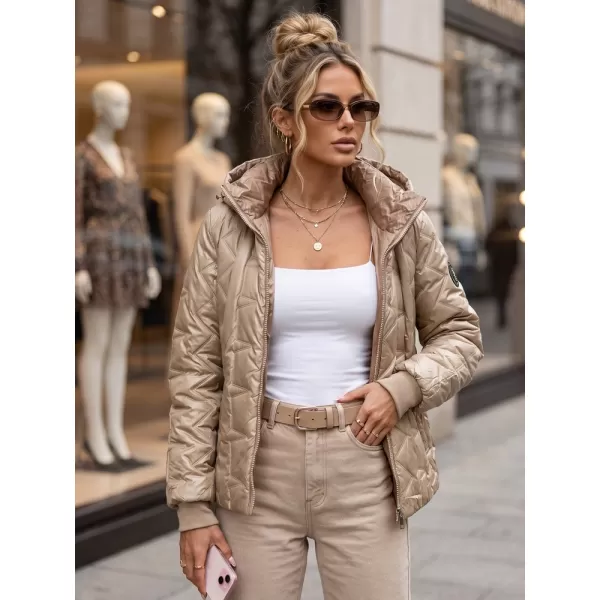  Ženska jakna DSTREET TY5780 KARAMELA 