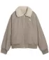 Ženska jakna PUMA REVERSIBLE BLOUSON HIGH LOFT LINING JACK 69456681 MIŠJE SIVA
