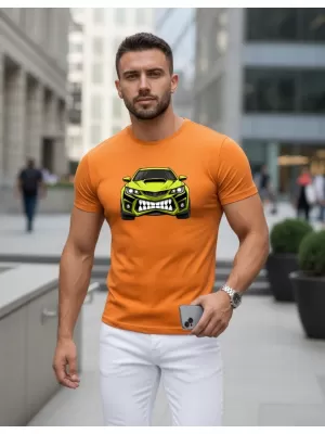 Muška majica kratkih rukava DSTREET NX5015R-OR NARANČASTA