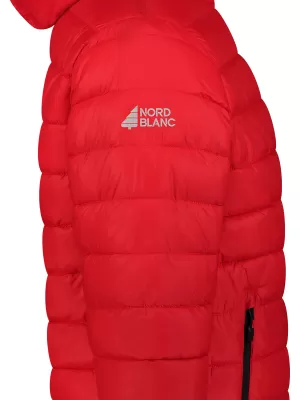 Muška prošivena jakna NORDBLANC BOUND WJM8388 CRVENA