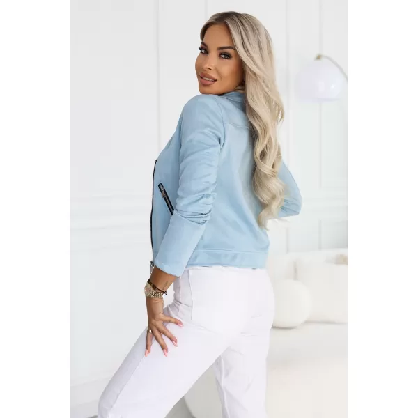  Ženska jakna NUMOCO 481-7 TIRKIZNO PLAVA 