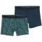 Muške bokserice PUMA MEN GRAPHICAL PRINT BOXERS 2P 94780403 ZELENA KOMBINACIJA