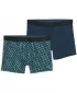 Muške bokserice PUMA MEN GRAPHICAL PRINT BOXERS 2P 94780403 ZELENA KOMBINACIJA