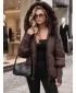 Ženska jakna DSTREET TY5993 SMEĐA
