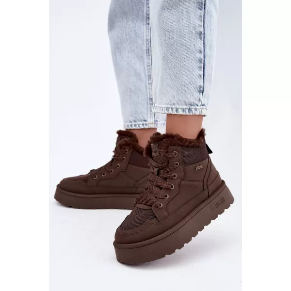  Ženske cipele BIG STAR SHOES UU274168 SMEĐE/BEŽ SJENE 