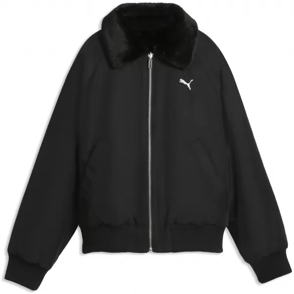  Ženska jakna PUMA REVERSIBLE BLOUSON HIGH LOFT LINING JACK 69456601 PUMA CRNA 