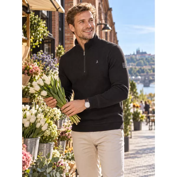  Muški sweatshirt ALTISPORT IKEY CRNA 