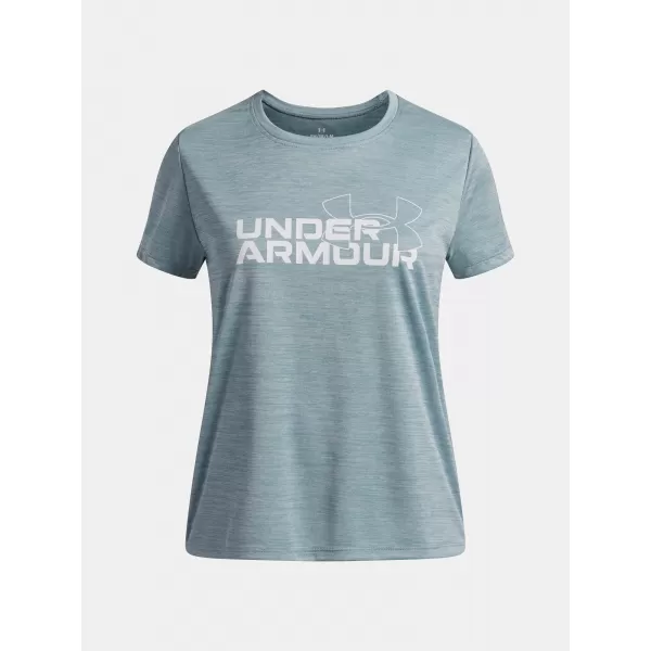  Majica za djevojčice UNDER ARMOUR TECH TWIST WDMK LOGO SS 6007134-466 PLAVA 