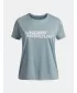 Majica za djevojčice UNDER ARMOUR TECH TWIST WDMK LOGO SS 6007134-466 PLAVA