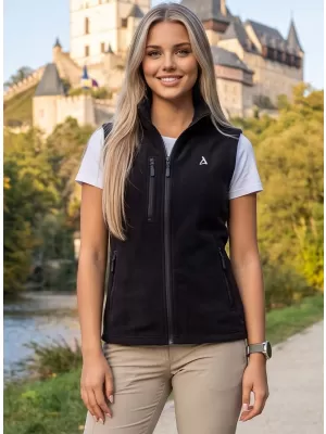 Ženski prsluk od flisa ALTISPORT ALW002525 CRNA