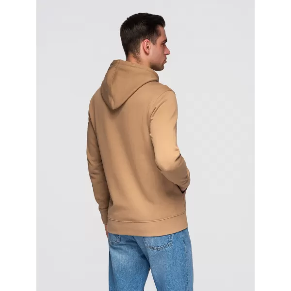  Muški sweatshirt OMBRE OM-SSBN-0270 SMEĐA 