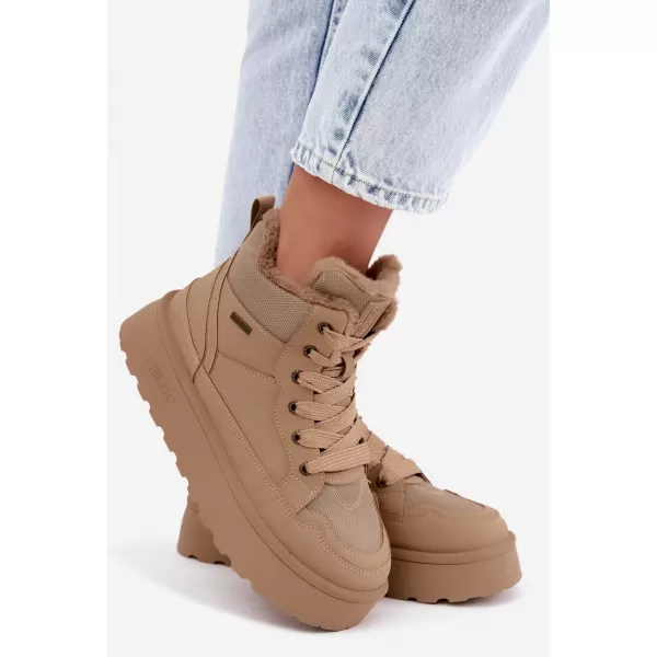  Ženski snjegovići BIG STAR SHOES UU274166 BEŽ 