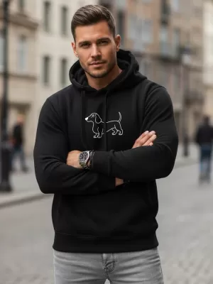 Muški sweatshirt DSTREET NX0221B-BK CRNA