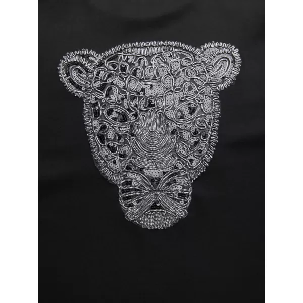  Muški sweatshirt OMBRE OM-SSNZ-0274 CRNA 